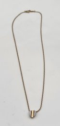 Vintage halsband 18k guld Engelbert 0,06ct