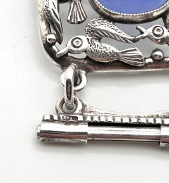 Vintage armband äkta silver Siegl Salzburg Österrike