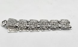 Vintage armband äkta silver