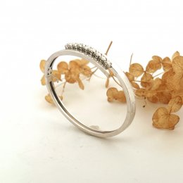 Vintage armring 18karat med diamanter 0,45 carat.