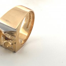 Klackring Lapponia vintage 18 karat