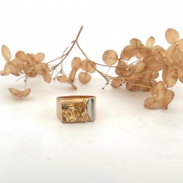 Klackring Lapponia vintage 18 karat