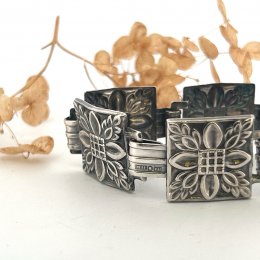 Vintage armband silver. Tillverkat 1949.