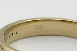 Second hand ring 18k guld diamanter