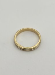 Second hand ring 18k guld diamanter