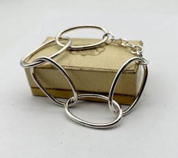 Vintage armband äkta silver