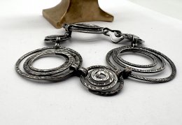 Vintage armband äkta silver Elis Kauppi Finland