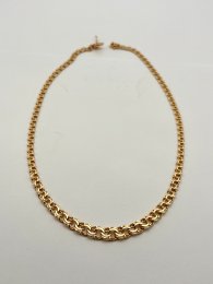 Second hand halsband doserad Bismarck 18k guld 23,8g 45cm