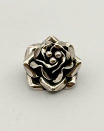 Vintage örhängen äkta silver clips rosor Mexico