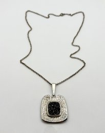 Vintage halsband äkta silver Victor Jansson 1972
