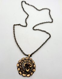 Vintage halsband brons Hannu Ikonen