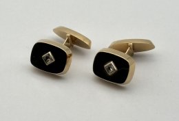 Vintage manschettknappar 18k guld 1964