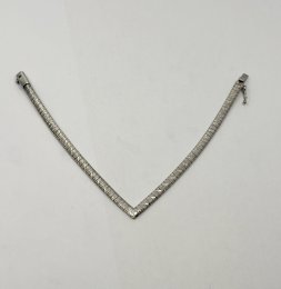 Second hand armband äkta silver