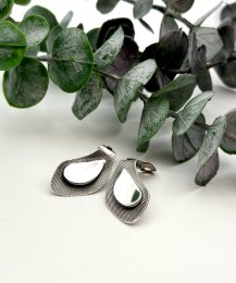 Vintage örhängen äkta silver J.Tostrup Norge