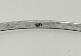 Second hand smal armring äkta silver