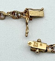 Second hand halsband doserad Bismarck 18k guld 12,4g 45cm