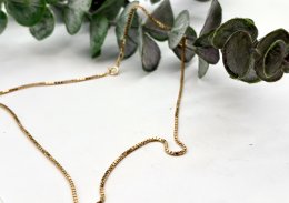 Second hand halsband venezialänk 18k guld 8,2g 46cm