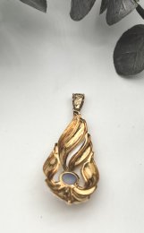 Vintage hängsmycke 18k guld 1957