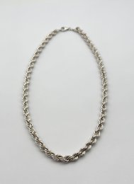Second hand halsband äkta silver