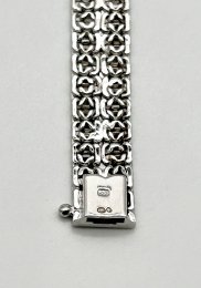Vintage armband äkta silver