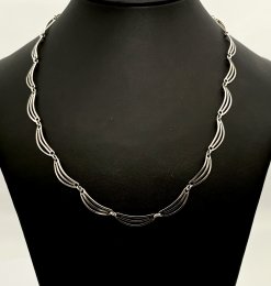 Vintage halsband äkta silver FBM Tyskland