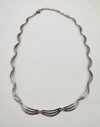 Vintage halsband äkta silver FBM Tyskland