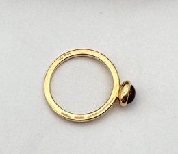 Second hand ring 18k guld Efva Attling Love Bead Ring Amethyst