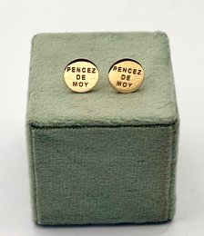 Second hand örhängen 18k guld Efva Attling Mini Pencez De Moy