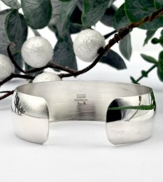 Vintage armring äkta silver Danmark