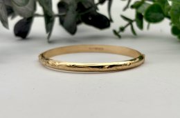 Vintage armring 18k guld 1971 10g