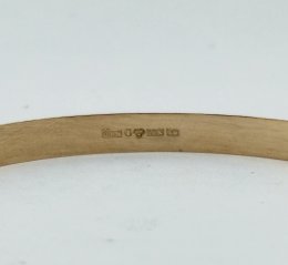 Vintage armring 18k guld 1971 10g