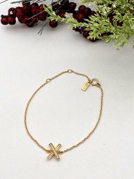 Efva Attling armband 18k guld Kisses and Stars Bracelet