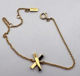 Efva Attling armband 18k guld Kisses and Stars Bracelet