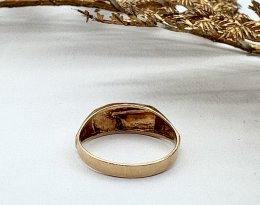 Second hand klackring 18k guld