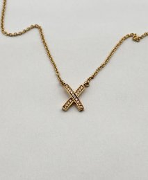 Efva Attling Kisses & Stars Necklace 18k guld diamanter