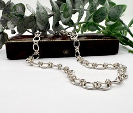 Second hand halsband äkta silver