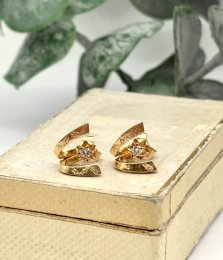 Vintage örhängen 18k guld