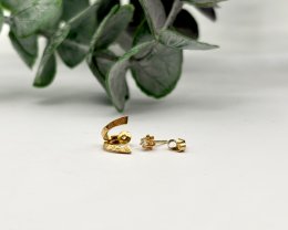 Vintage örhängen 18k guld