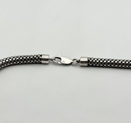 Second hand halsband äkta silver 51cm