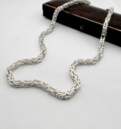 Second hand halsband äkta silver