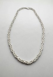 Second hand halsband äkta silver
