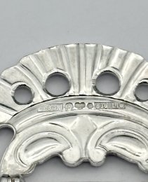 Vintage dräktsmycke äkta silver