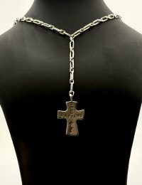 Second hand halsband äkta silver Efva Attling Homo Sapiens