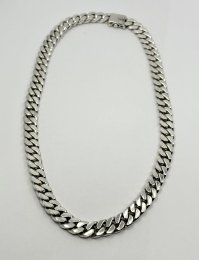Second hand massiv pansarlänk äkta silver