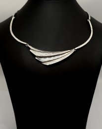Vintage halsband äkta silver