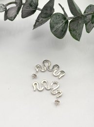 Second hand Efva Attling Dont Judge örhängen äkta silver