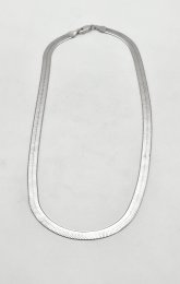 Second hand halsband äkta silver 12,2g