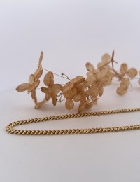 Pansar halsband second hand 18k, 60cm, 27,2 gram