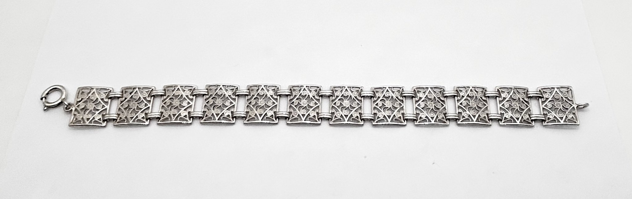 Vintage armband äkta silver