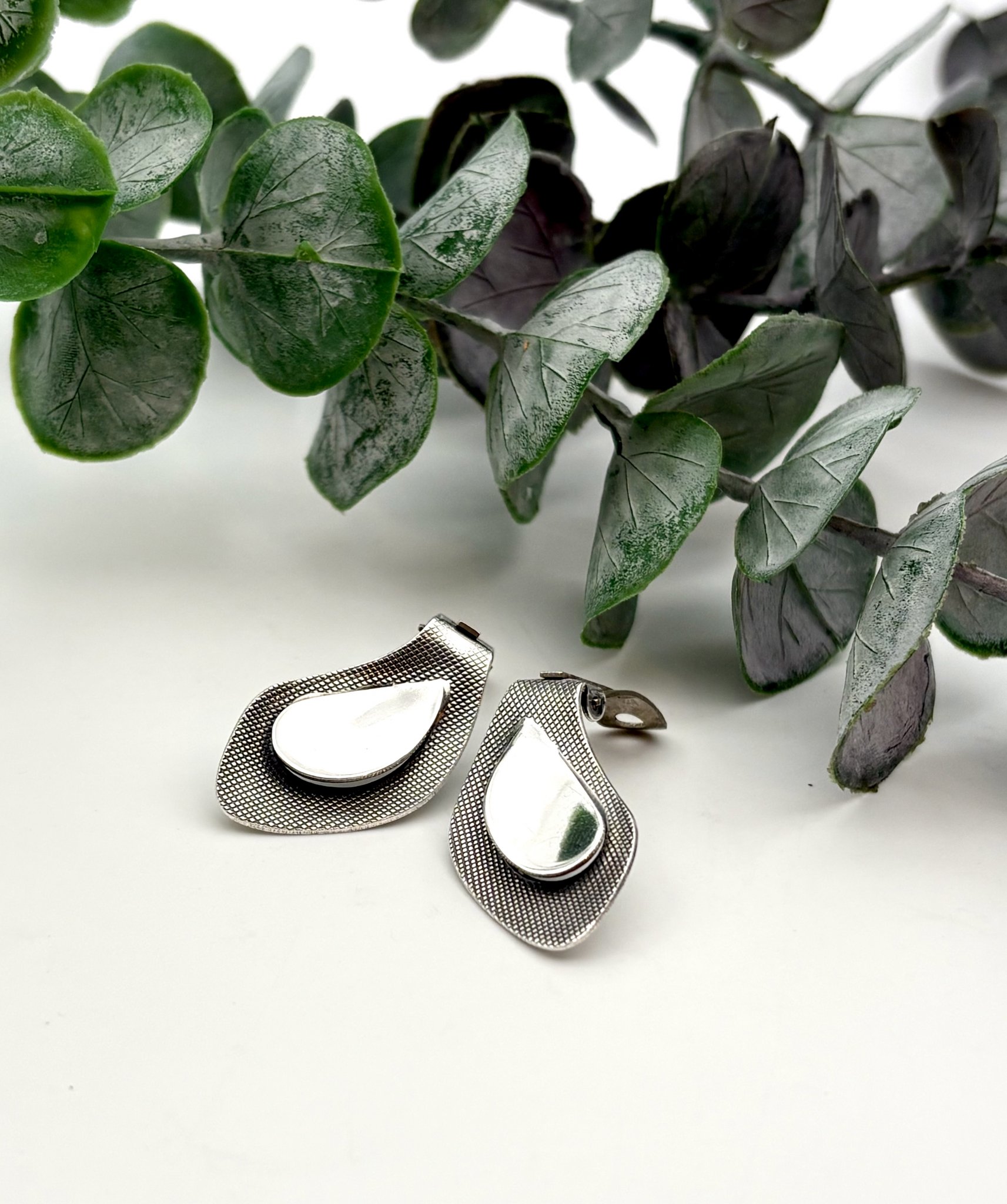 Vintage örhängen äkta silver J.Tostrup Norge